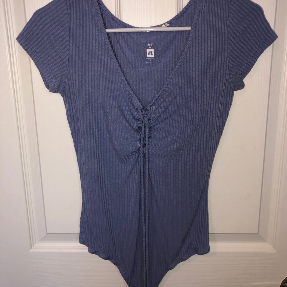 purple bodysuit
